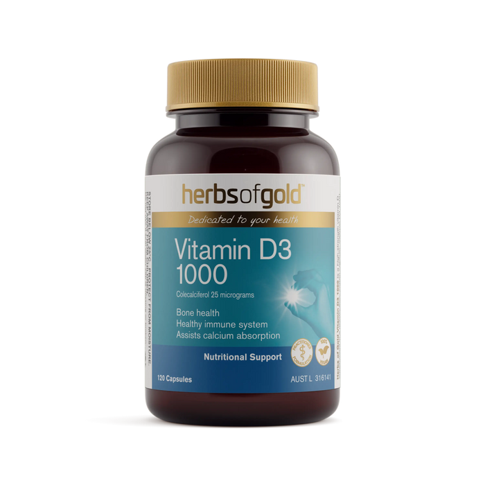 Herbs of Gold Vitamin D3 1000 Herbs of gold