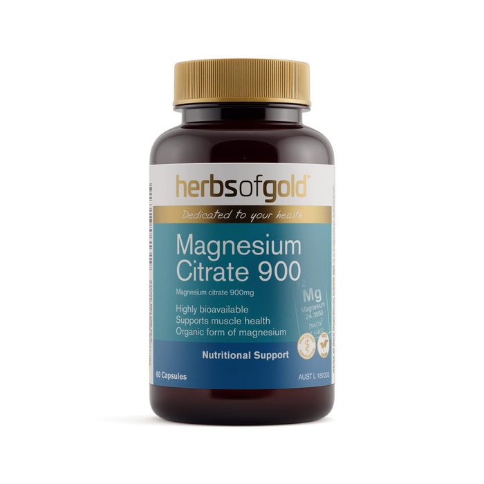Herbs of Gold Magnesium Citrate 900 Herbs of gold
