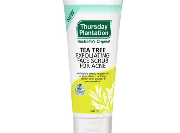 Thursday Plantation Exfoliating Face Scrub For Acne 100ml