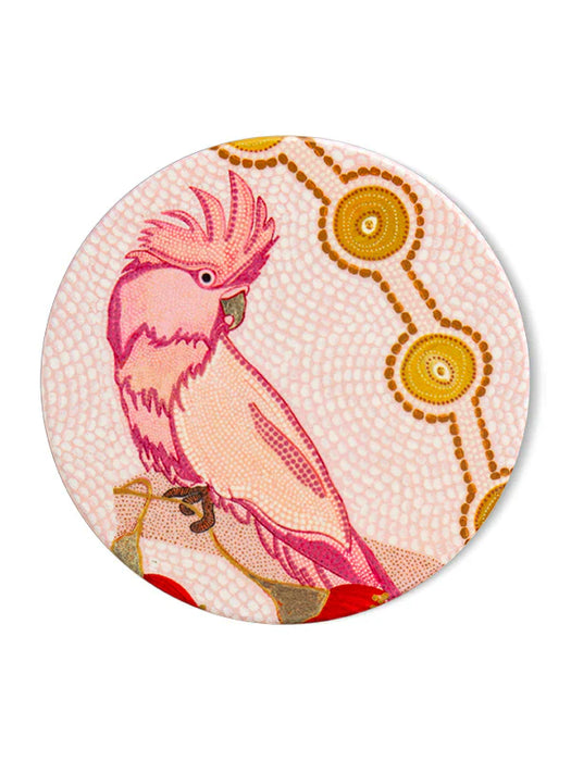 Koh Living Aboriginal Spirit Being Ceramic Coaster