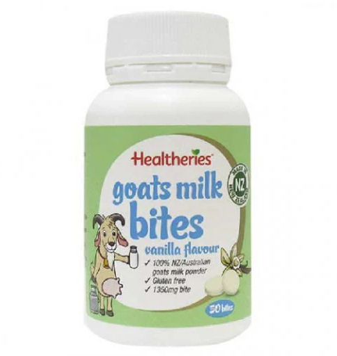 Healtheries Goats Milk Bites 50bites Vanilla