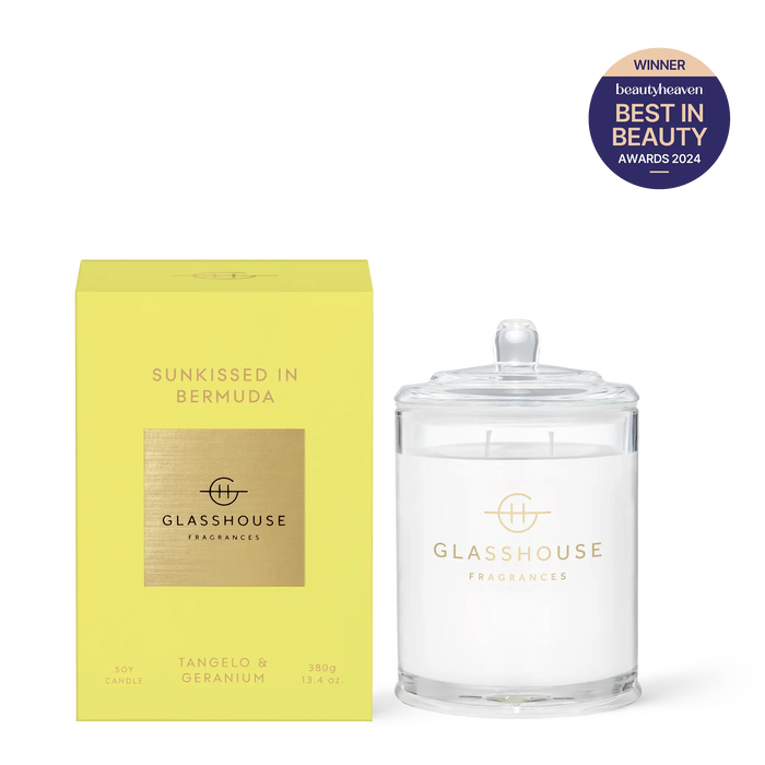 Glasshouse Fragrances Sunkissed In Bermuda 380g Candle XDaySale
