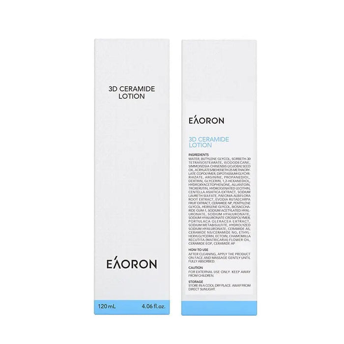 Eaoron 3D Ceramide Lotion 120ml EXP: 10/2025 Eaoron