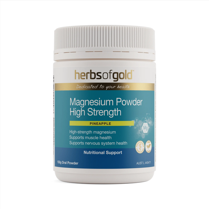 Herbs of Gold Magnesium Powder High Strength Herbs of gold