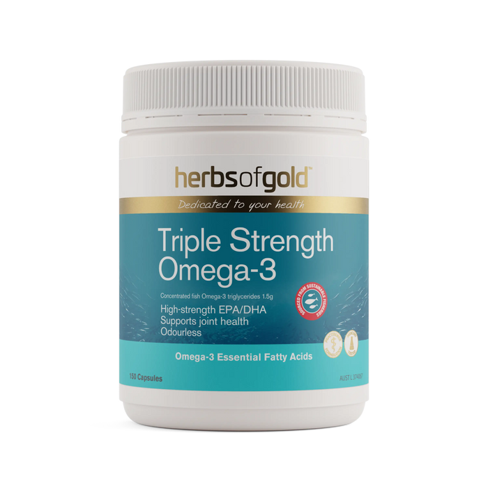 Herbs of Gold Triple Strength Omega-3 Herbs of gold