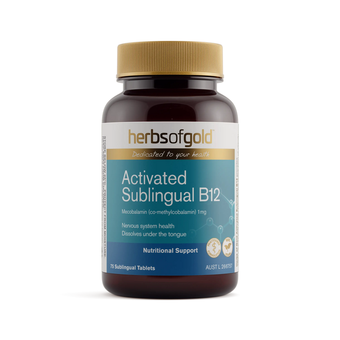 Herbs of Gold Activated Sublingual B12 Herbs of gold