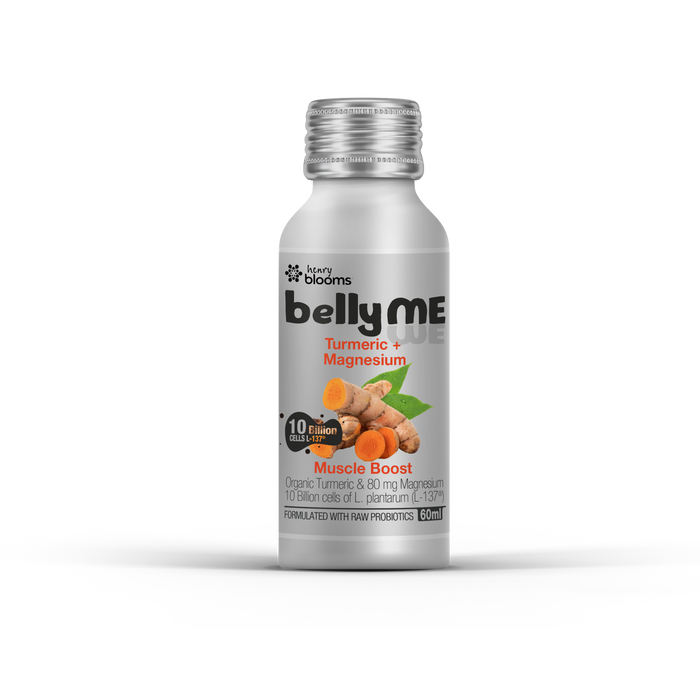 Henry Blooms BellyMe Muscle Boost Turmeric + Magnesium 60ml