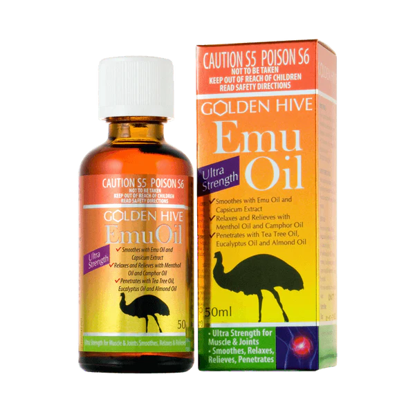 Golden Hive Ultra Strength Emu Oil 50ml