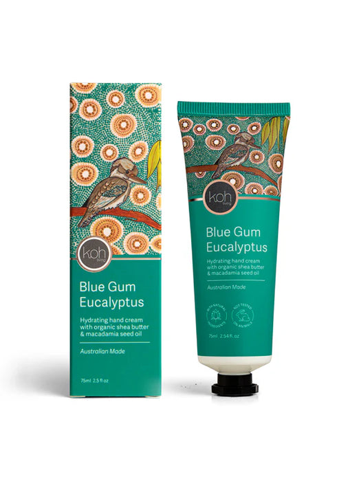 Koh Living Aboriginal Blue Gum Eucalyptus Hand Cream 75ml