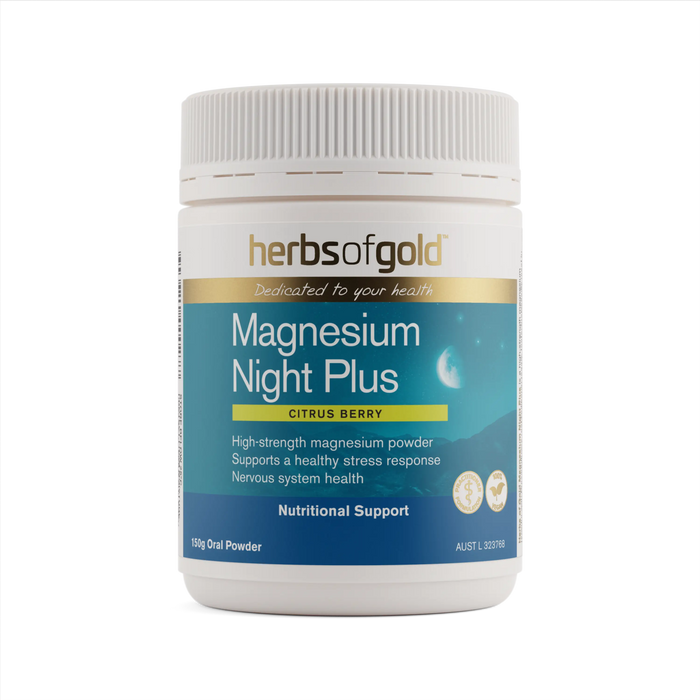 Herbs of Gold Magnesium Night Plus Herbs of gold
