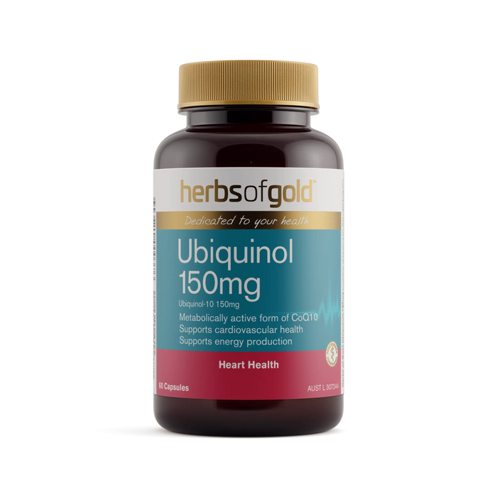 Herbs of Gold Ubiquinol 150mg Herbs of gold