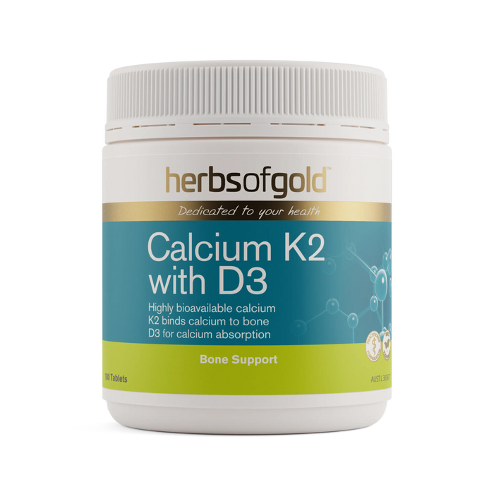 Herbs of Gold Calcium K2 with D3 Herbs of gold