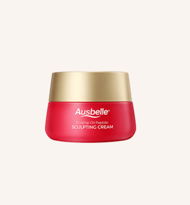 Ausbelle Rosehip Oil Peptide Sculpting Cream 80G