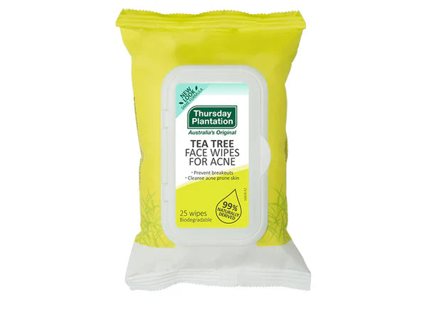 Thursday Plantation Face Wipes for Acne 25 Wipes