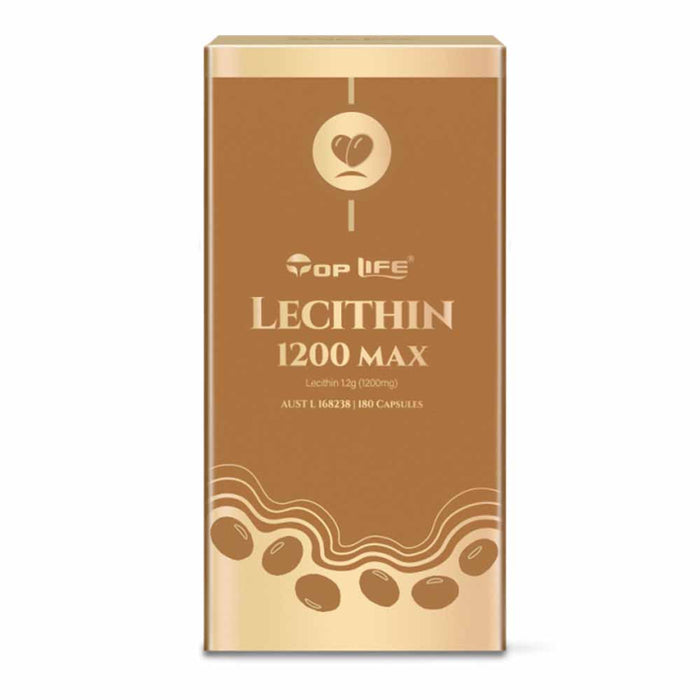 Top Life Lecithin 1200 MAX 180 Capsules