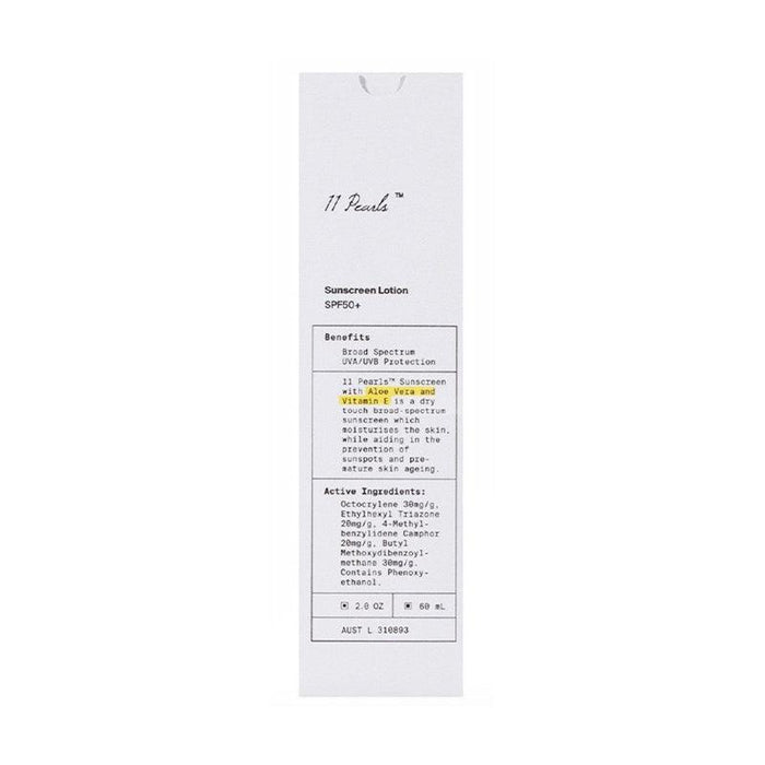 Unichi 11 Pearls Sunscreen Lotion SPF 50+ 60 ml EXP: 02/2025