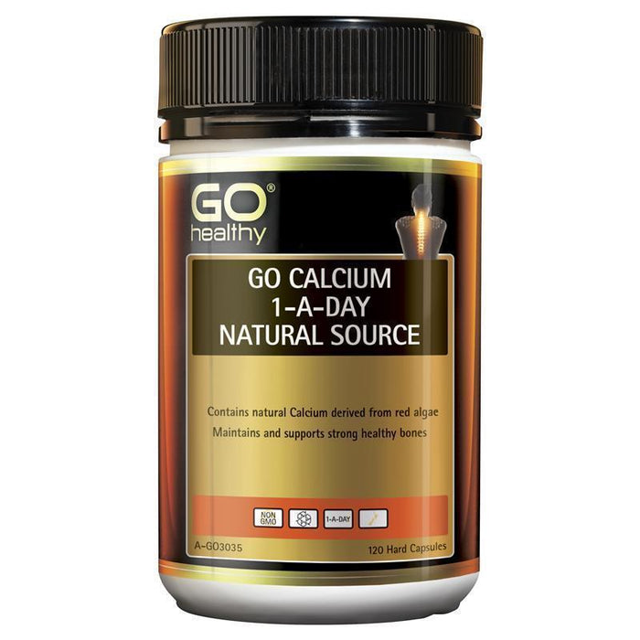 GO Healthy Go Calcium 1 A Day 120 Capsules