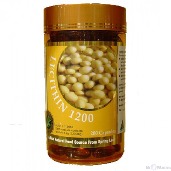 Spring Leaf Lecithin 1200MG 200C 02
