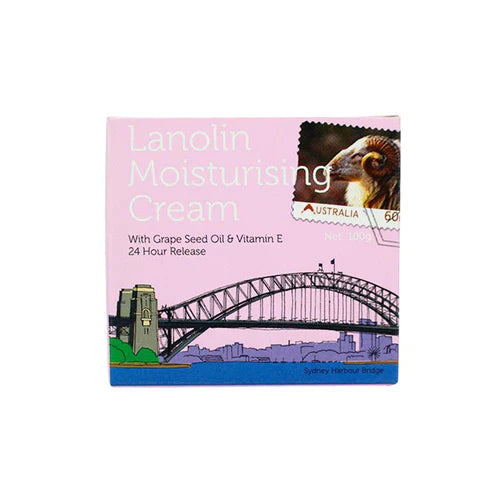 Pearlbe Lanolin Cream Grape Seed 100g