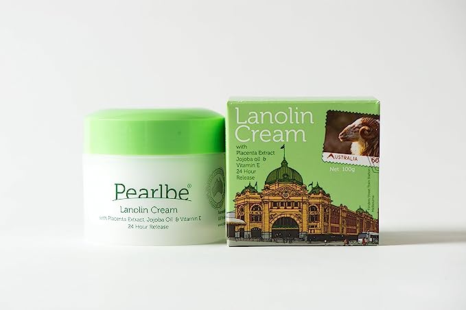 Pearlbe Lanolin Cream Jojoba 100g