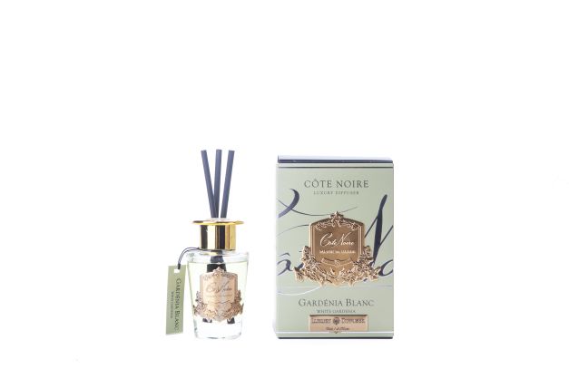 Cote Noire 100ml Gold Diffuser Set - Gardenia - Gold - GMSD15028