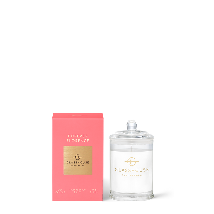 Glasshouse Fragrances Forever Florence Candle 60g