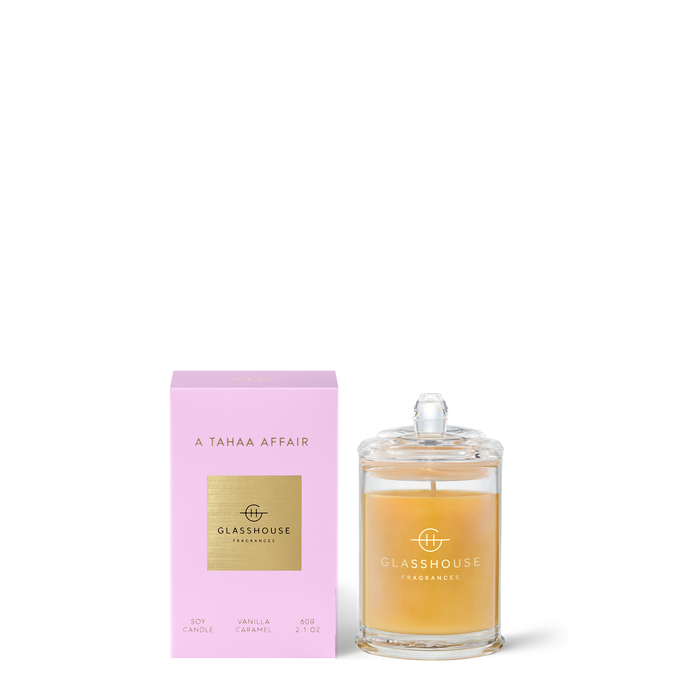 Glasshouse Fragrances A Tahaa Affair 60g Candle
