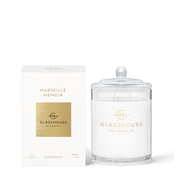 Glasshouse Fragrances Marseille Memoir Candle 380g