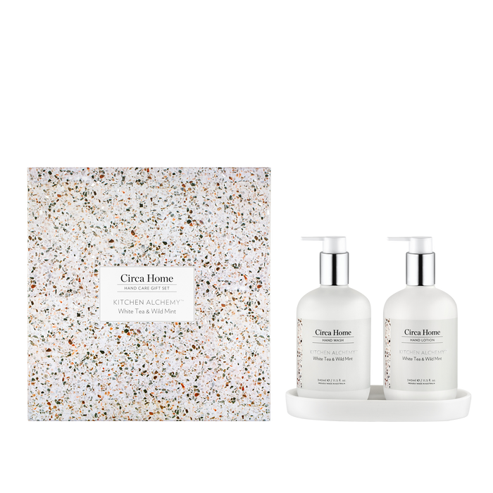 Circa Home White Tea & Mint Hand Care Set