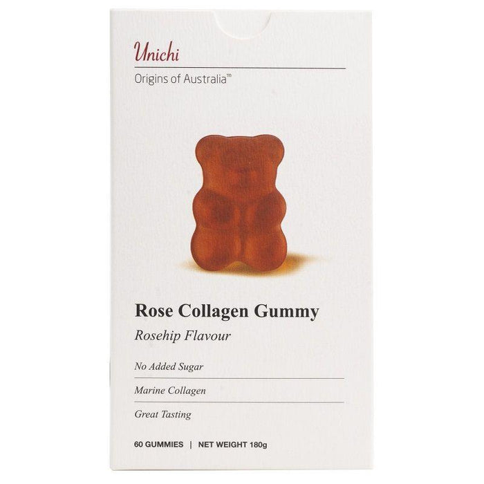 Unichi Rosehip Collagen Gummy 60 Gummies EXP:12/2023