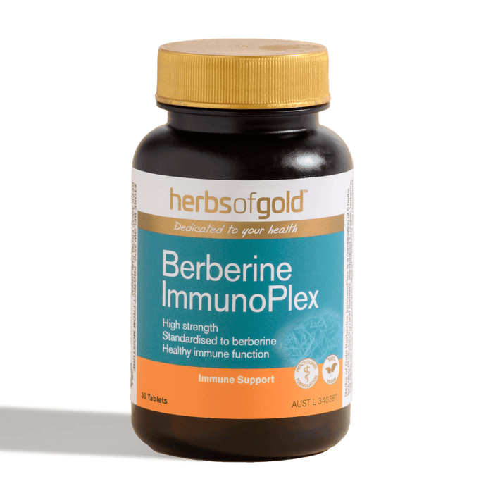 Herbs of Gold Berberine Immunoplex 30 Tabs