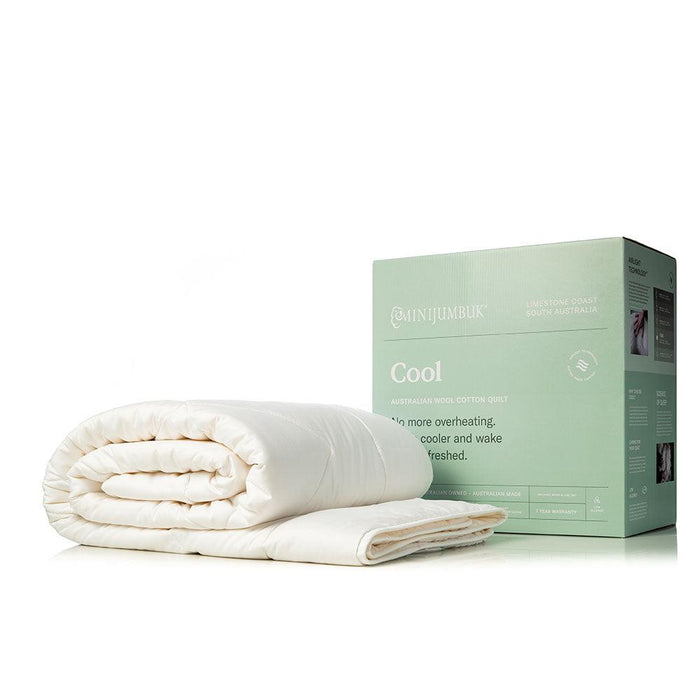 MiniJumbuk Cool Wool Cotton Quilt 225gsm
