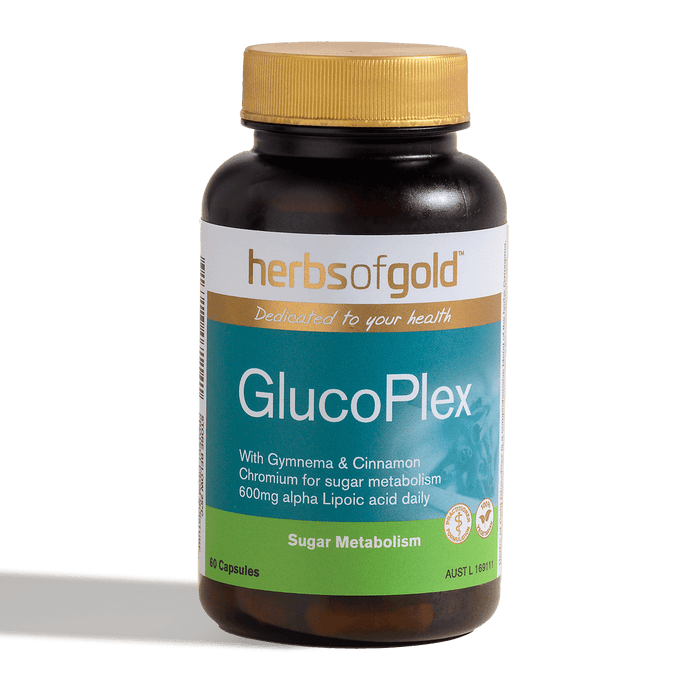 Herbs of Gold GlucoPlex 60 Capsules