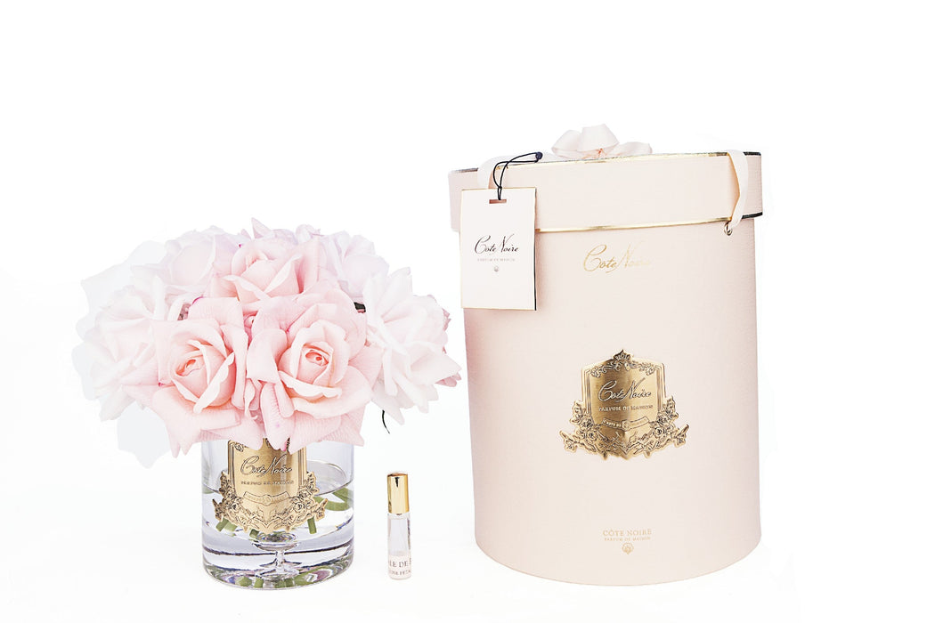 Cote Noire Luxury Grand Bouquet - Gold badge - Mixed Pinks - Pink box - LTW06