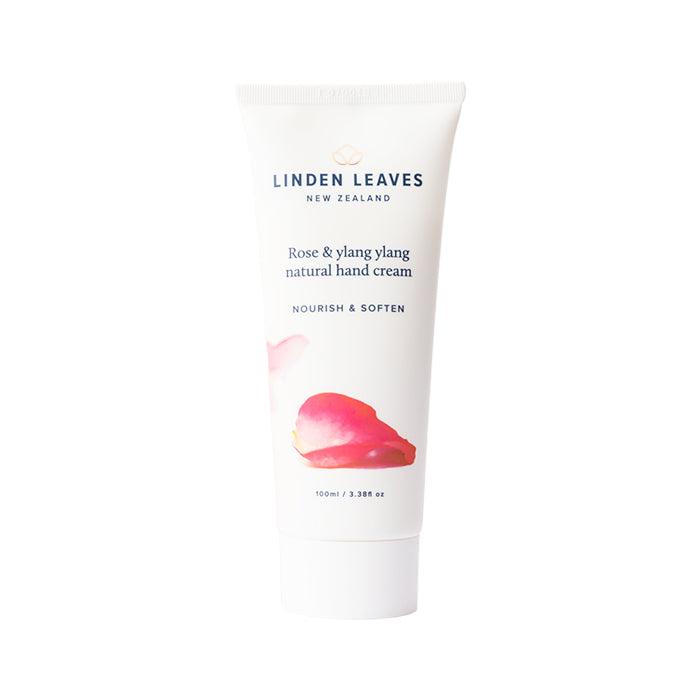 Linden Leaves Rose & Ylang Ylang Natural Hand Cream 100ml - Without Box