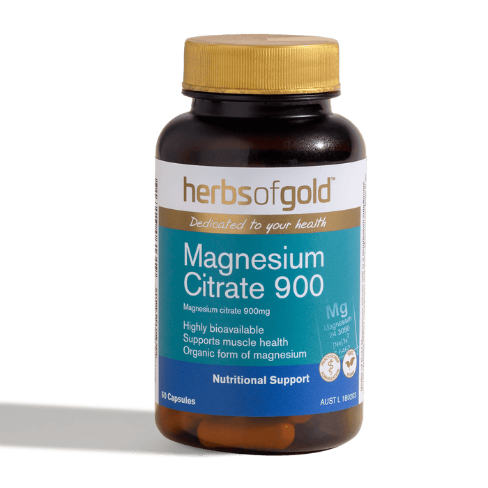 Herbs of Gold Magnesium Citrate 900