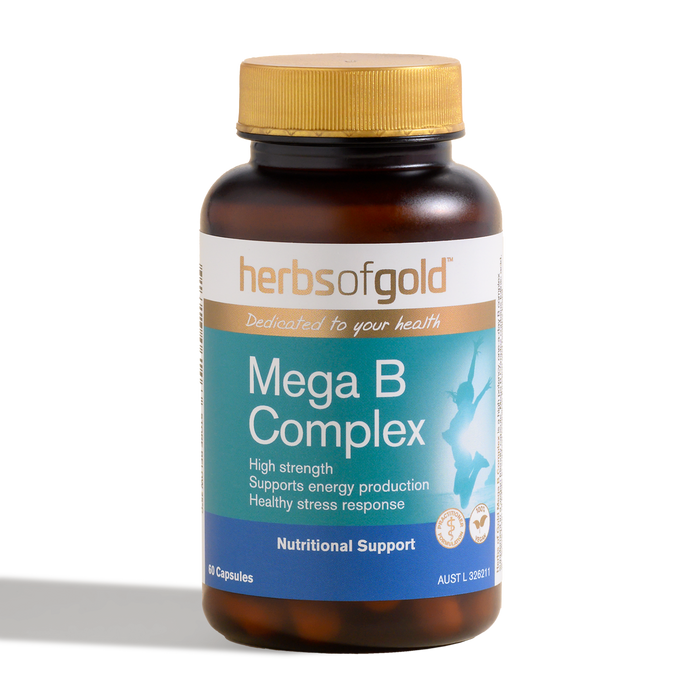 Herbs of gold Mega B Complex 60 Capsules