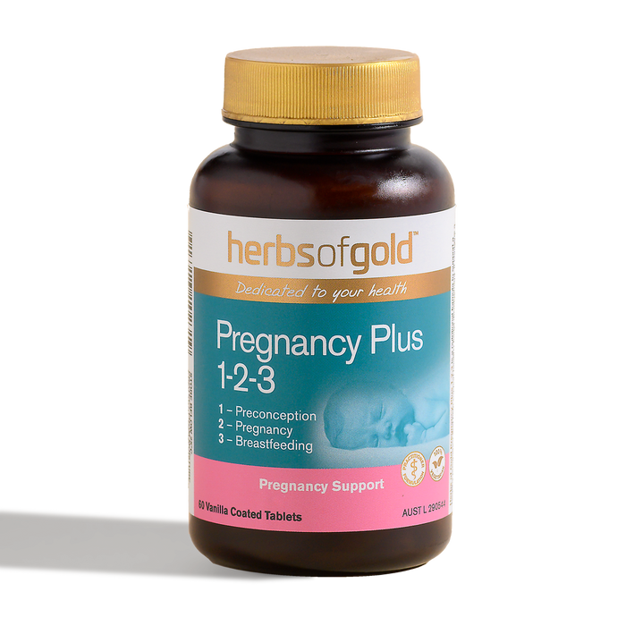 Herbs of gold Pregnancy Plus 1-2-3 60 Tablets