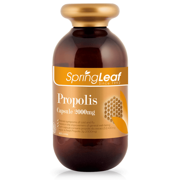 Spring Leaf Propolis 2000mg 365 Capsules (Premium) 08
