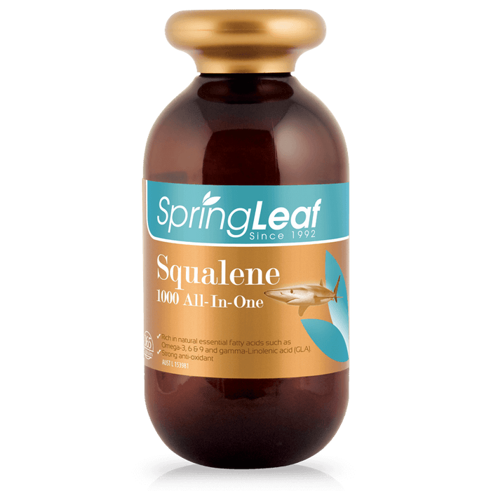 Spring Leaf Squalene 1000mg All-In-One 365 Capsules 08