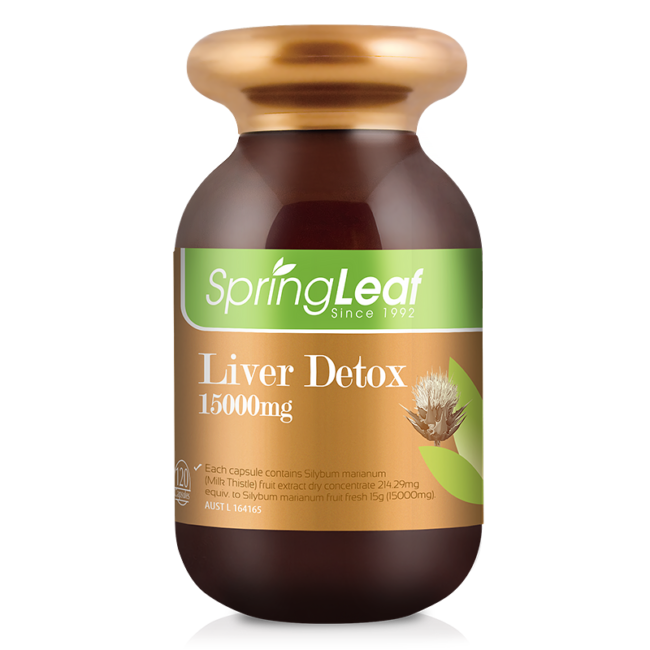 Spring Leaf Liver Detox 15000mg 120 Capsules