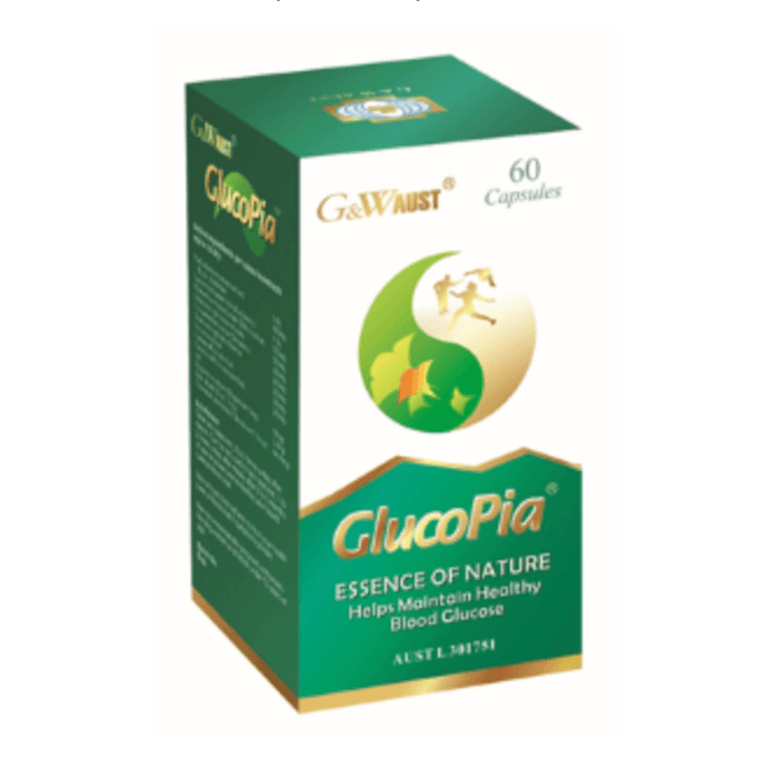 G&W Australia GlucoPia 60 Capsules