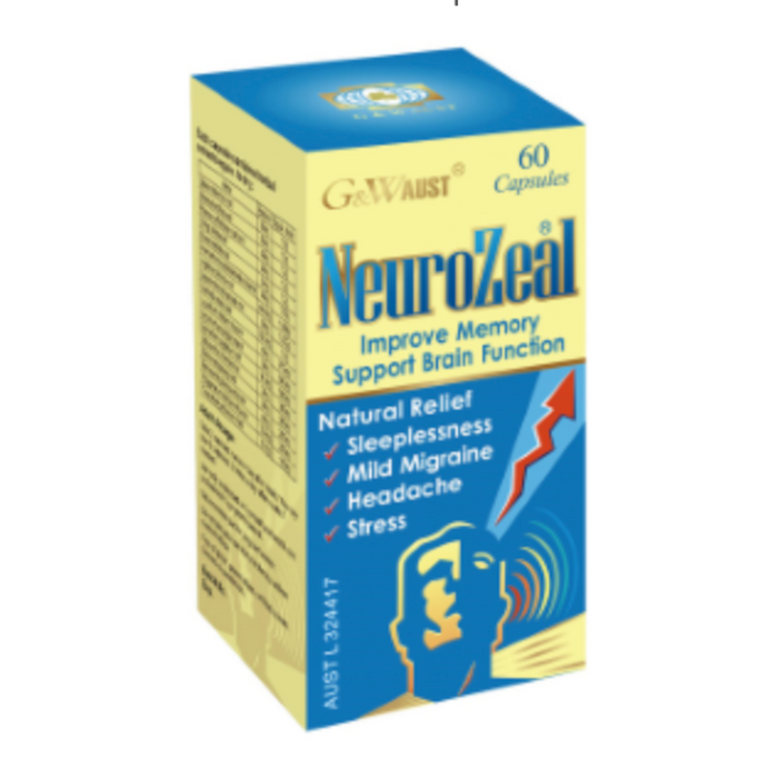 G&W Australia NeuroZeal 60 Capsules
