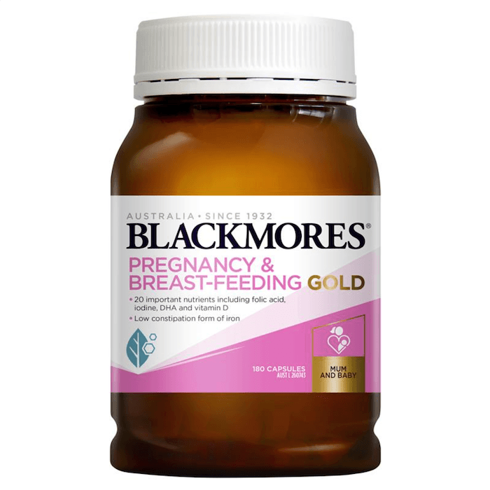 Blackmores Pregnancy and Breastfeeding Gold 180 Capsules