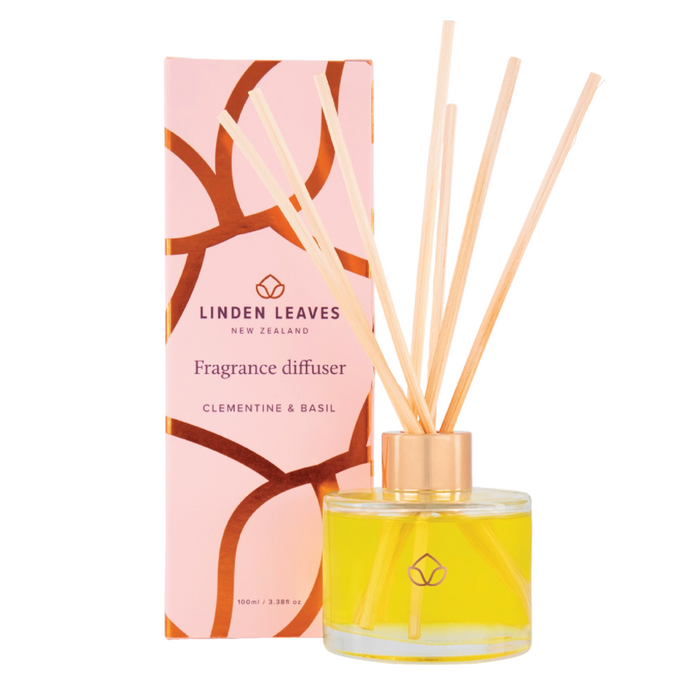 Linden Leaves Clementine & Basil Fragrance Diffuser
