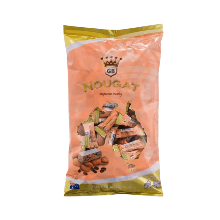Golden Boronia Nougat Cappuccino Crunchy 1kg 022024