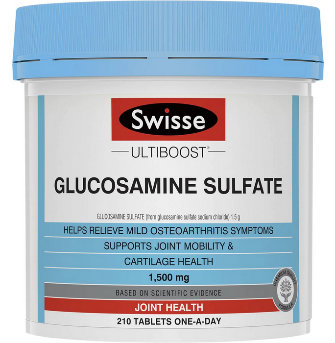 Swisse Ultiboost Glucosamine Sulfate 1500mg 210 Tablets 10