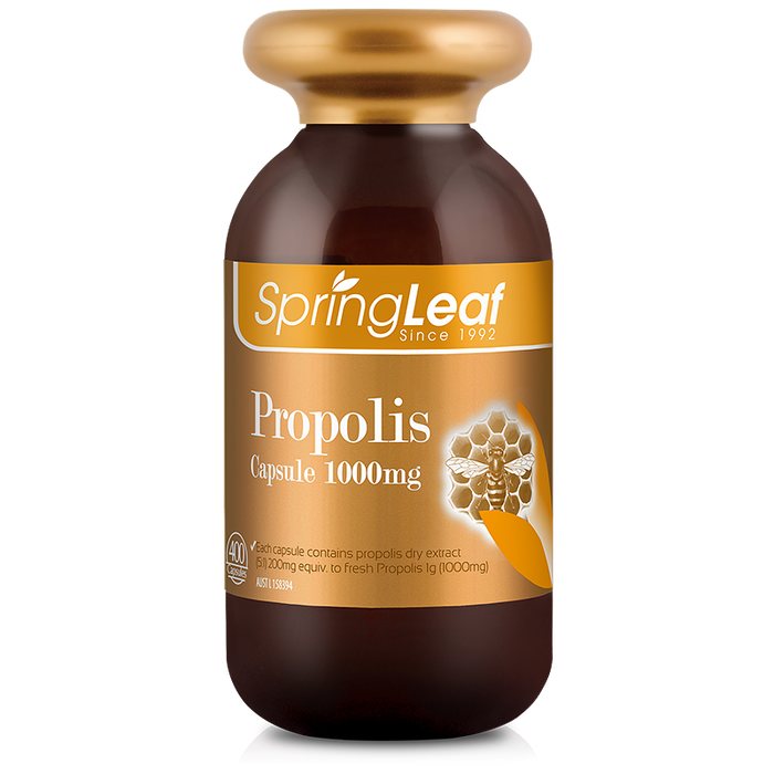Spring Leaf Propolis 1000mg 400 Capsules (Premium) 08