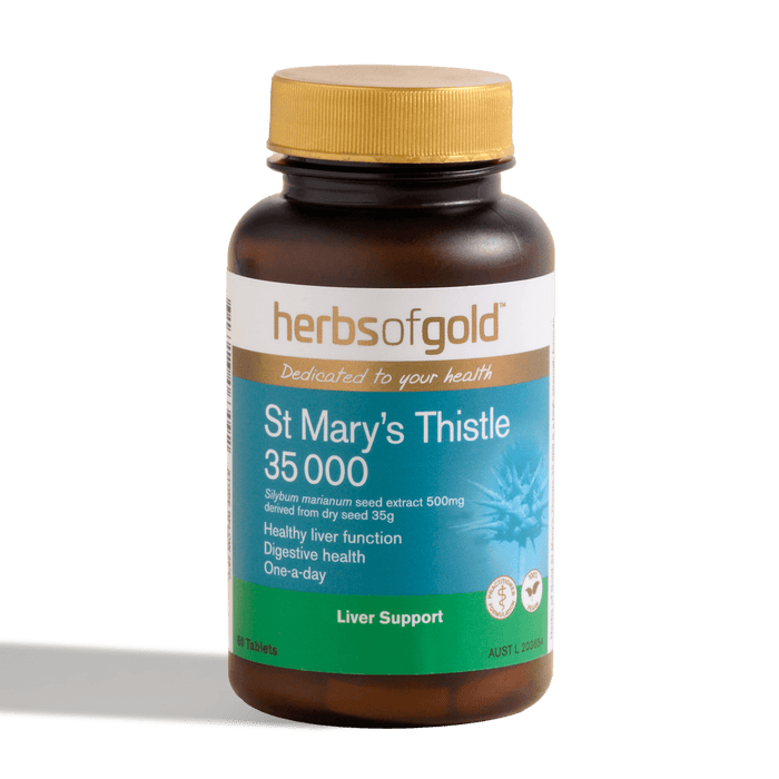 Herbs of Gold St Mary's Thistle 35000 60Caps