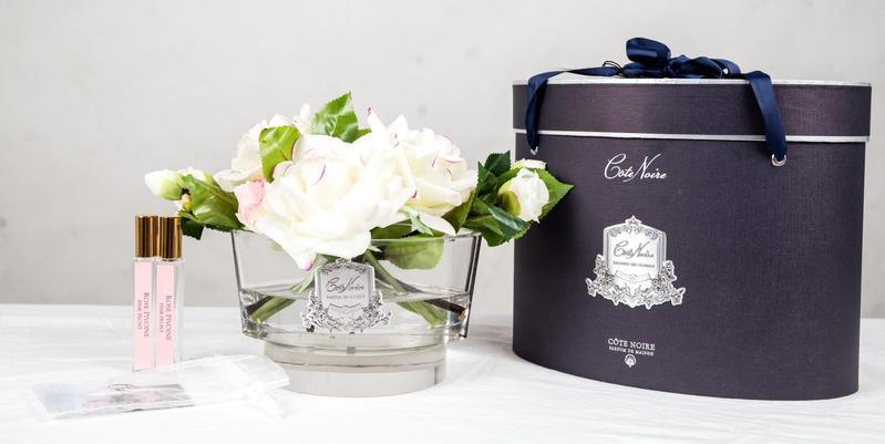 Cote Noire - Luxury Range Oval - Pink Blush Roses LOV02